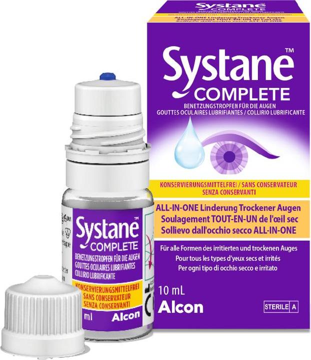 Produktbild Systane Complete Benetzungstropfen (10 ml, Complete ohne Konservierungsmittel 10 ml)