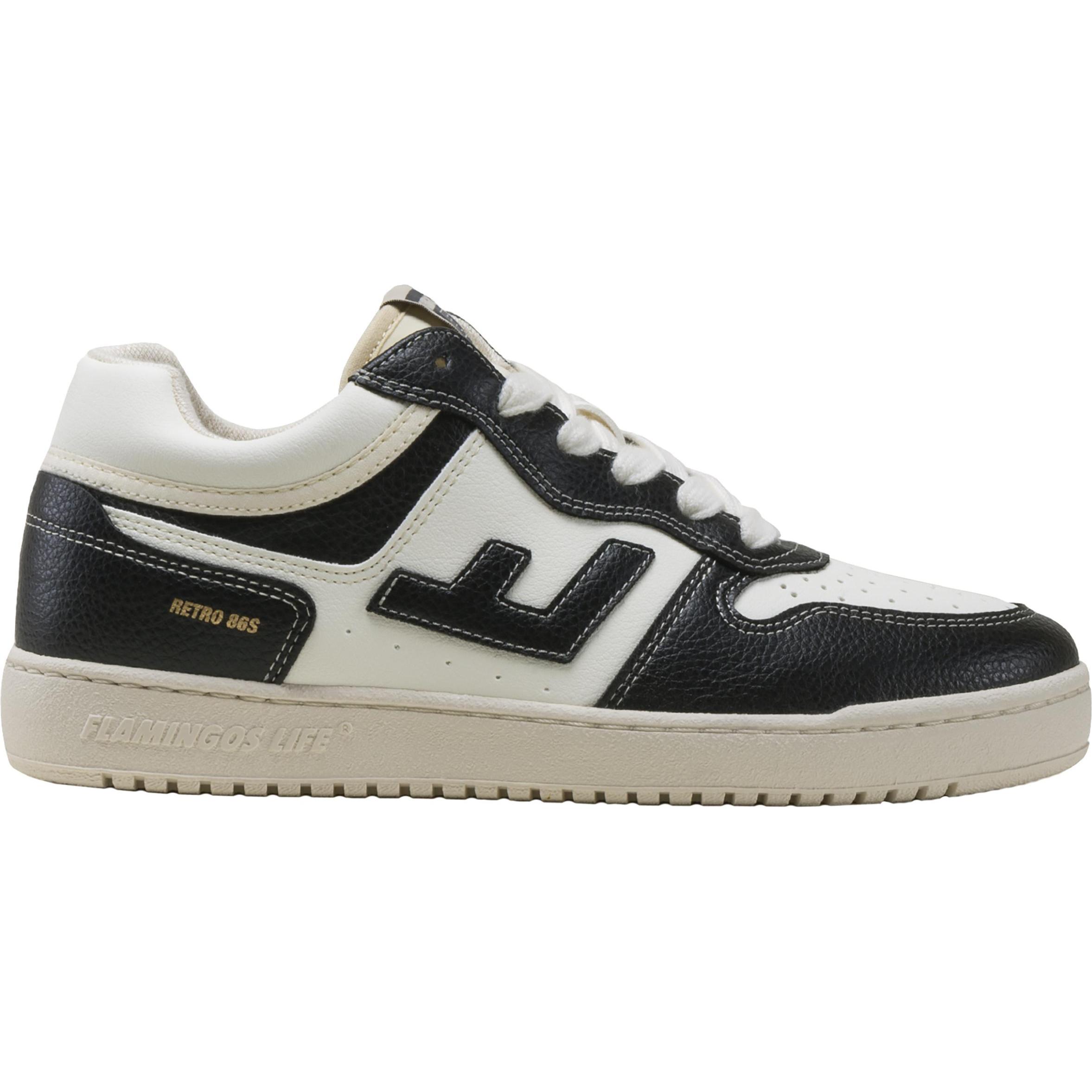 Flamingos Life, Herren, Sneaker, Retro 86s, Schwarz, (42)