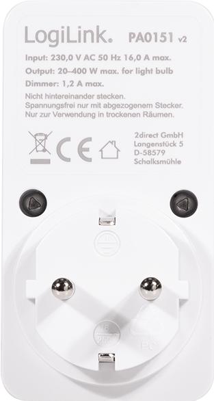 Image du produit LogiLink Adaptateur de prise de courant