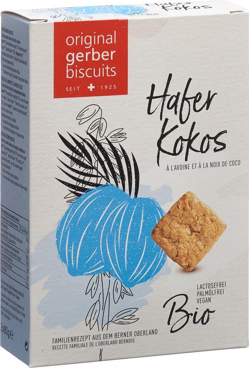 Image du produit Gerber Biscuits Biscuits à l'avoine et à la noix de coco bio (1 pcs, 160 g)