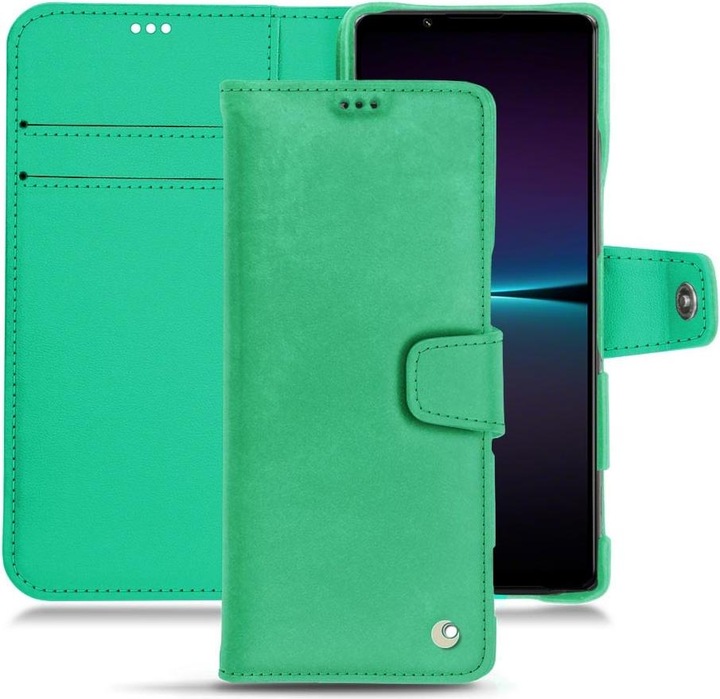Actual product image Noreve Leather wallet with horizontal flap (Sony Xperia 1 IV)