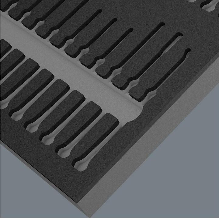 Actual product image Wera Foam insert Kraftform Micro Set 1 empty 9815