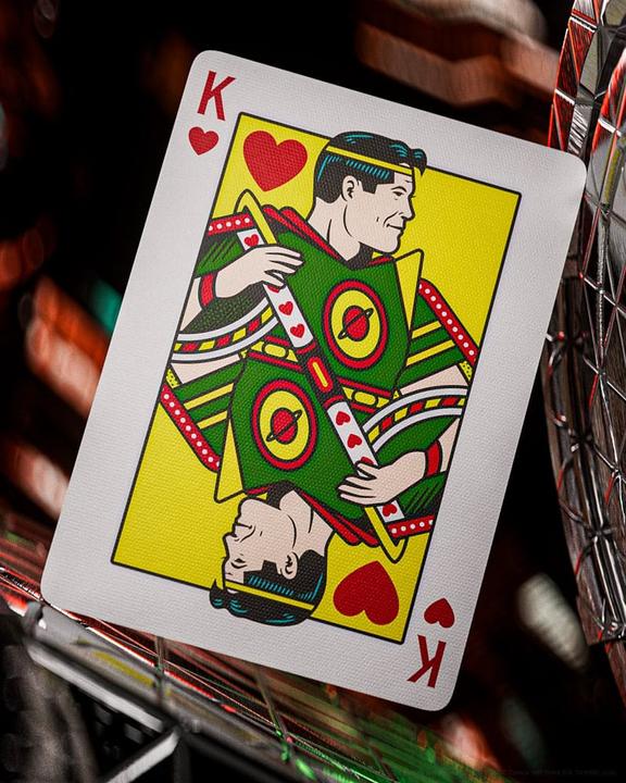 Actual product image Theory11 DC Comics playing cards Superman: The Man of Steel (English)