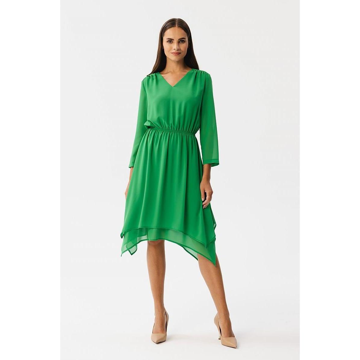 Stylove, Damen, Kleider, Cocktailkleid, Grün, (XL)