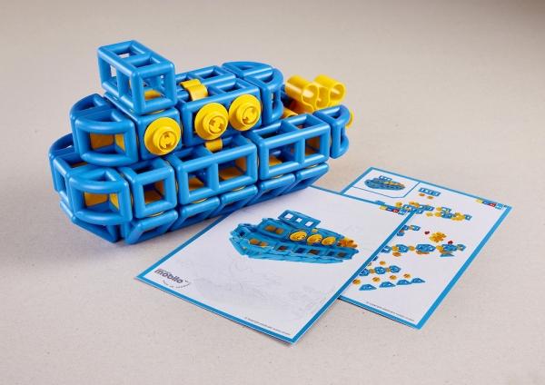 Actual product image Plasticant Mobilo Eco Construction Team 51106 544 pcs. 3+