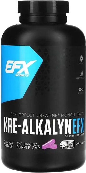 Actual product image EFX Kre-Alkalyn (240 Piece, Capsules, 1000 g)