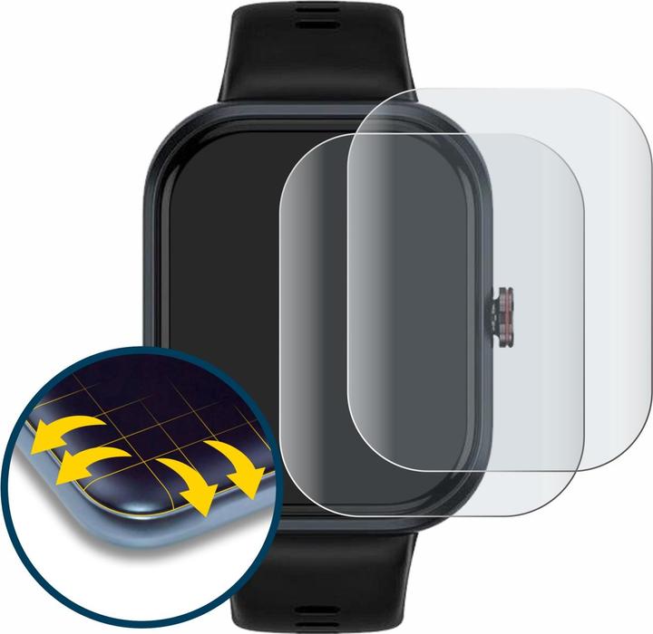 Produktbild BROTECT Fullscreen Schutzfolie Displayschutz Folie Matt Entspiegelungsfolie