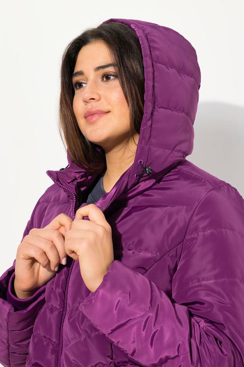 Produktbild Ulla Popken HYPRAR Steppjacke, Kapuze, wasserabweisend (54)