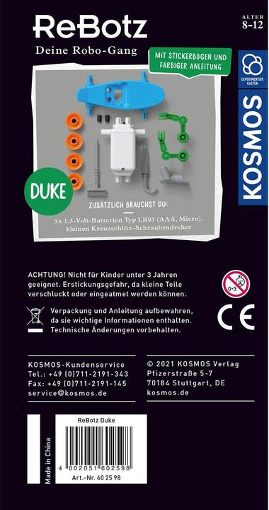 Produktbild Kosmos ReBotz Duke der Skating-Bot, d
