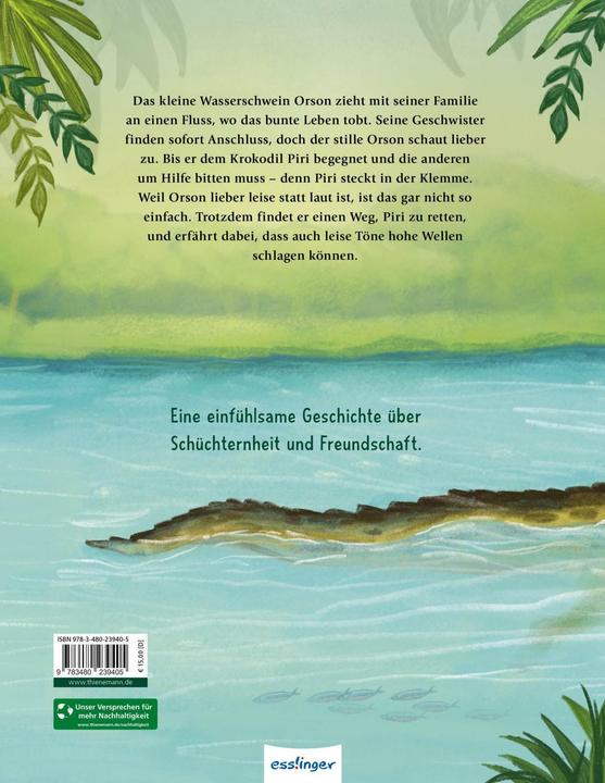 Produktbild Du bist nicht allein! Auch ein Wasserschwein darf schüchtern sein (Deutsch, Larysa Maliush, Uticha Marmon, 2024)