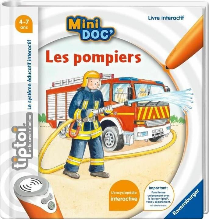 Immagine prodotto tiptoi Mini Doc Les pompiers (Francese, 2024)