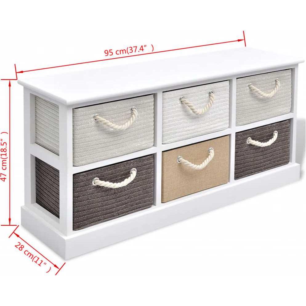 VidaXL, Sitzbank, Haru (95 cm)