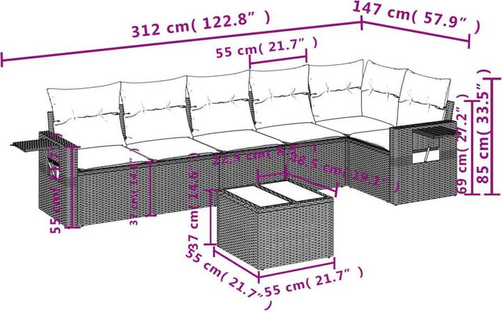 Produktbild vidaXL Eugene