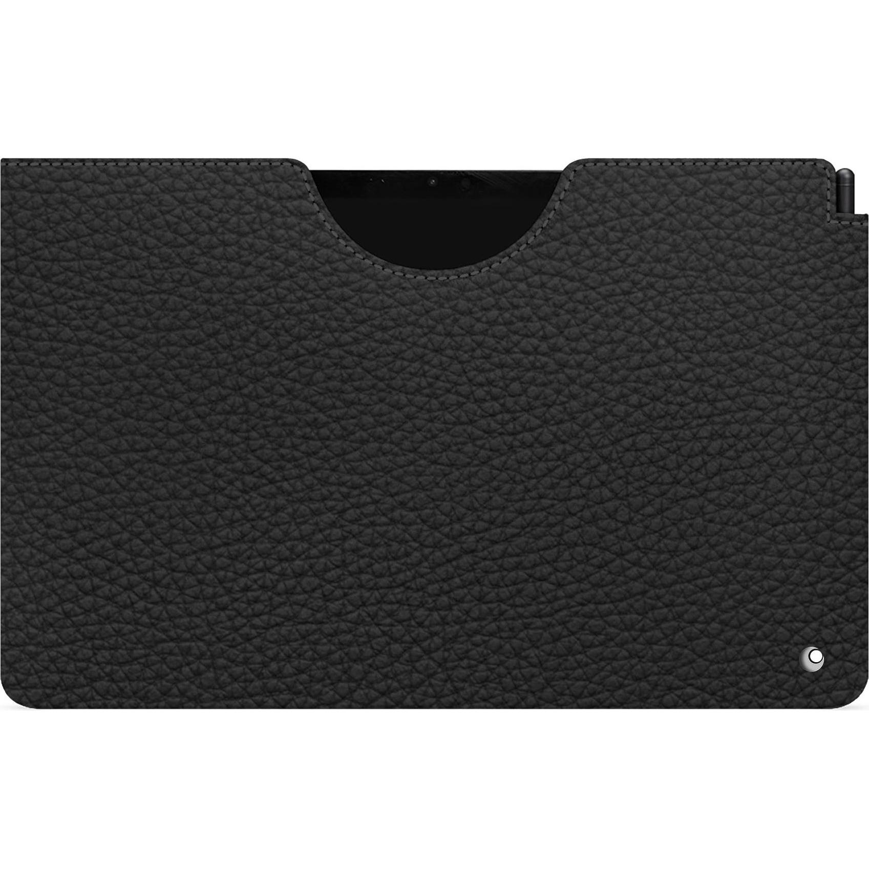 Noreve Lederschutzhülle (Galaxy Tab S9+), Tablet Hülle, Schwarz