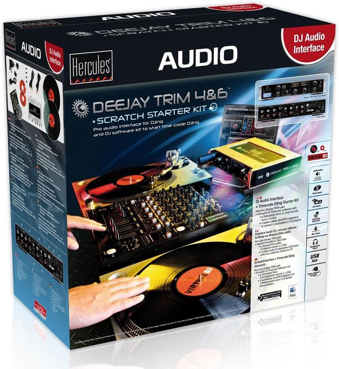 Immagine prodotto Hercules DeeJay Trim 4 & 6 (USB)