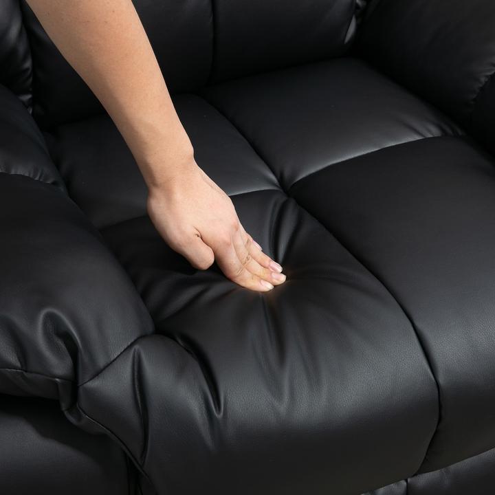 Image du produit Homcom Fauteuil de massage avec fonction de couchage et télécommande