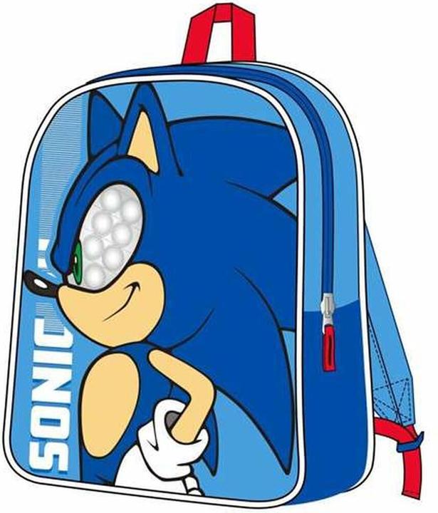 Produktbild Jakks Pacific Schulrucksack Sonic Blau 23 x 30 x 9 cm