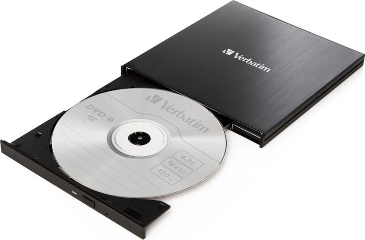 Actual product image Verbatim Simline CD / DVD ReWriter USB-C (DVD writer)