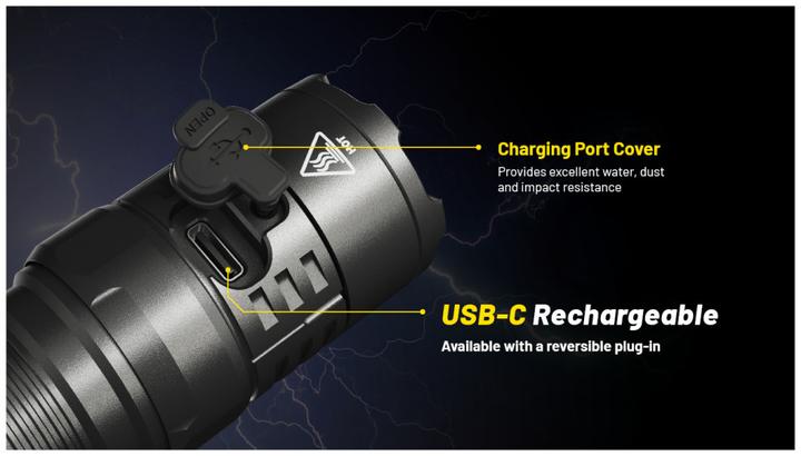 Immagine prodotto Nitecore P23i Torcia tattica nera a LED (14.35 cm, 3000 lm)