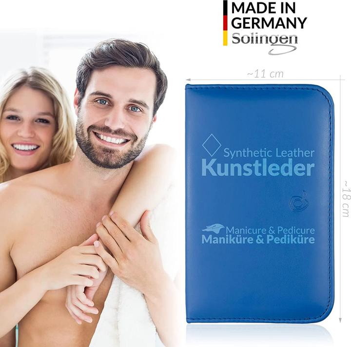 Image du produit MarQus Set de manucure 12 pièces, bleu