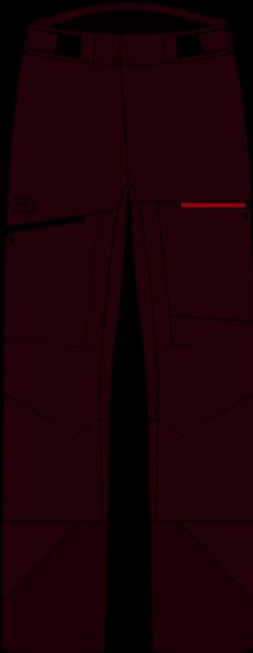 Image du produit Ortovox Ravine Shell Pants W (XL)