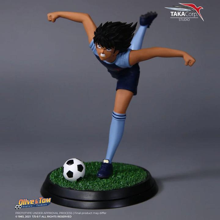 Actual product image Taka Corp - Olive et Tom (Captain Tsubasa) - Mark Landers (Kojiro Hyuga) Statue 22cm