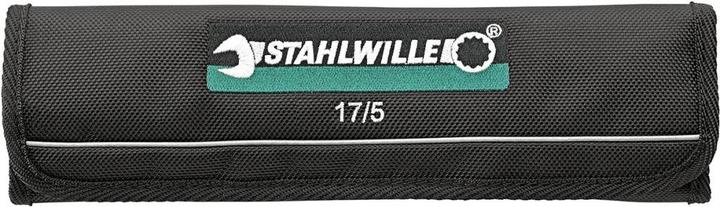 Produktbild Stahlwille Knarren-Ring-Maulschlüssel-Sat (19 mm, 10 mm, 17 mm, 8 mm, 13 mm)