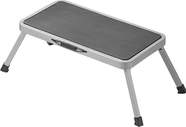 Immagine prodotto ProPlus Einzeltrittstufe klappbar für Werkstatt, Haushalt, Wohnwagen oder Wohnmobil (Stile, 50 cm)
