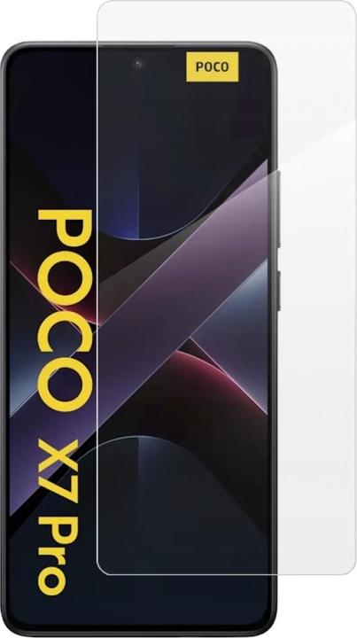 Actual product image Screenguard Panzerglas Schutzfolie Case Friendly Design (1 pcs., Xiaomi Poco X7 Pro)