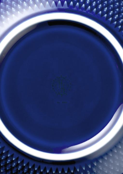 Actual product image Lyngby Rhombe Color Serving Bowl Dia. 22cm - Dark Blue (201915) (22 cm, 2.65 l, 1 x)