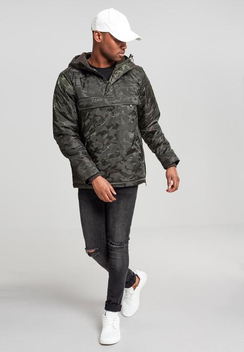 Produktbild Urban Classics Padded Camo Pull Over Jacket (S)