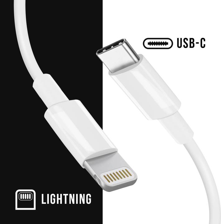 Produktbild Mayaxess iPhone-Kabel USB-C auf Lightning 1m (1 m, USB 3.0)