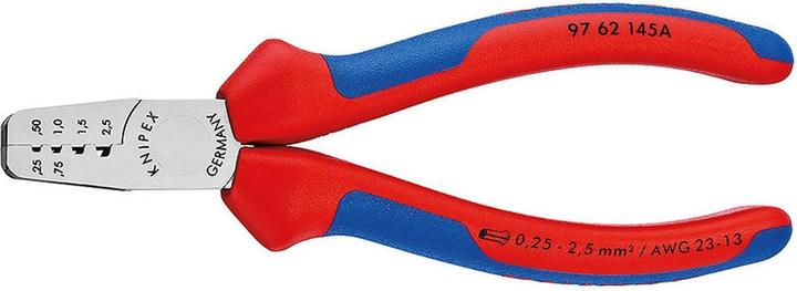 Produktbild Knipex Crimpzange für Aderendhülsen (145 mm)