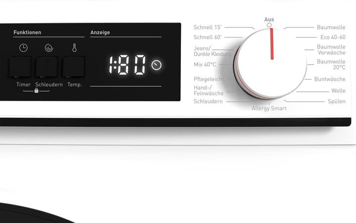 Immagine prodotto Sharp ES-NFA814BWB-DE (8 kg, A sinistra)
