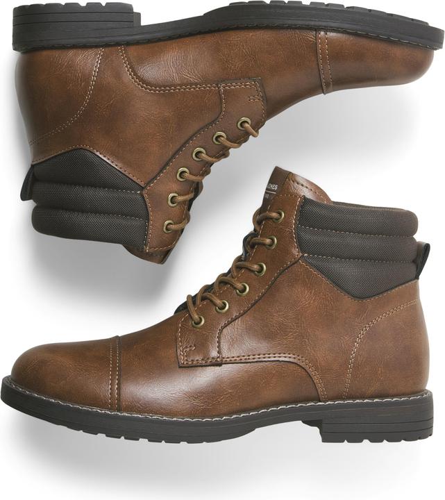 Actual product image Jack & Jones mandelförmige Spitze Stiefel Schnürstiefel (44)
