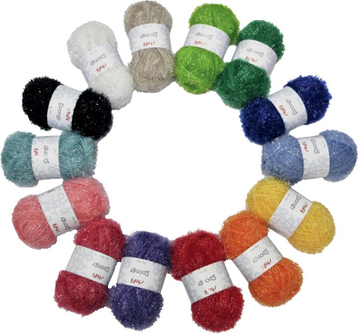 Actual product image Stafil Wool Spongy 25gr.white (45 m)