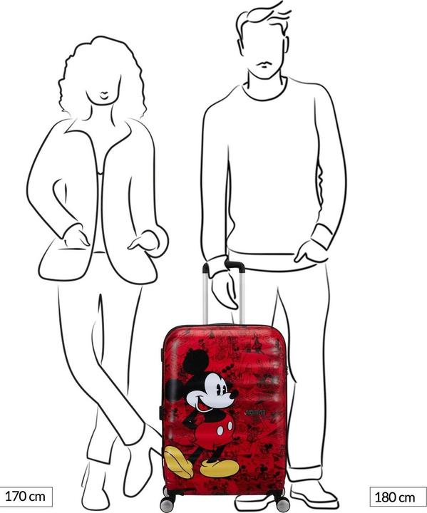 Actual product image American Tourister WAVEBREAKER DISNEY Spinner (64 l)