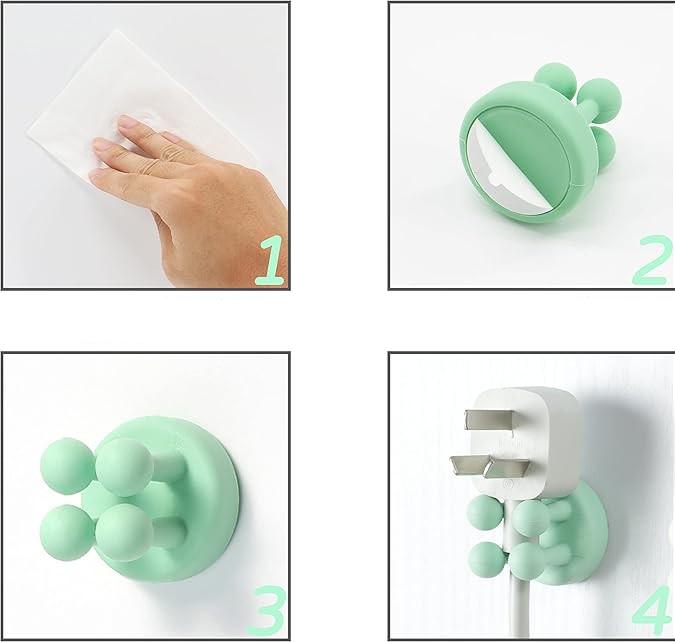 Actual product image Esmée Zahnbürstenhalter, Selbstklebende Wandhalterung (Toothbrush holder)