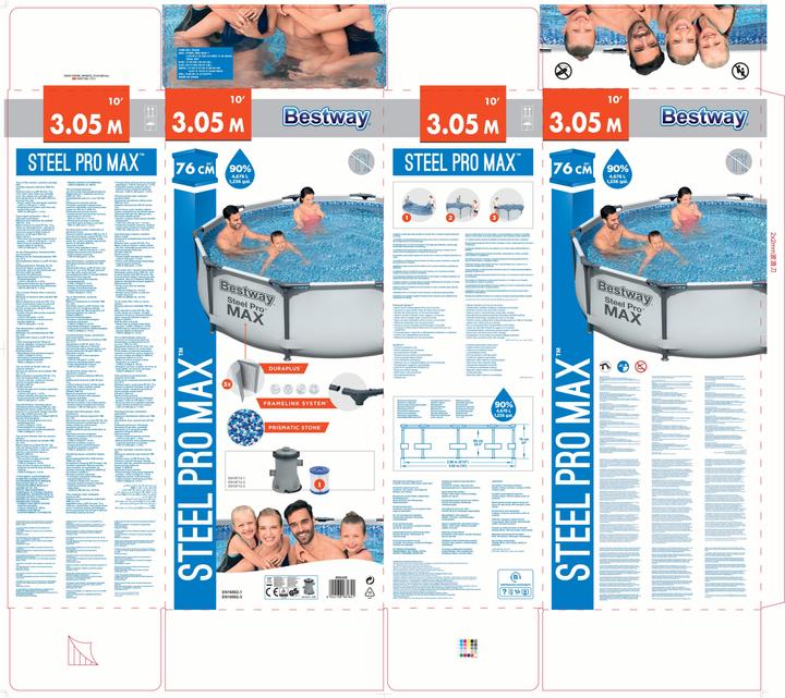Immagine prodotto Bestway Acciaio Pro Max (Ø 305 x 76 cm)