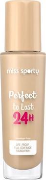Miss Sporty Perfect To Last 24h podkład do twarzy 100 Ivory 30ml (100 Ivoire)