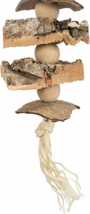 Actual product image Trixie Natural toy, cork/wood, 37 cm