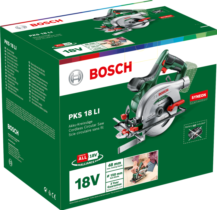 Actual product image Bosch Home & Garden Pks 18 Li