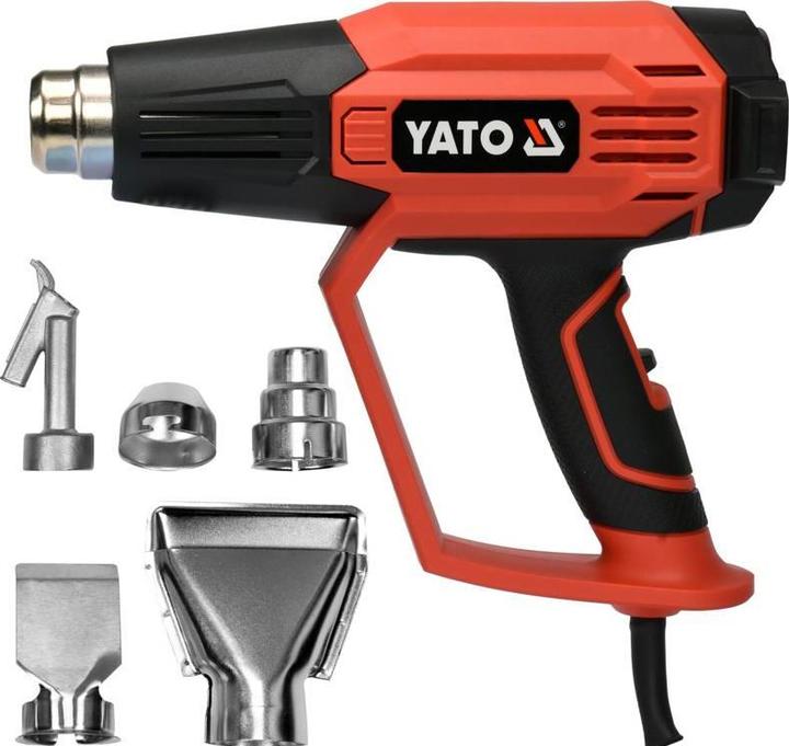 Actual product image Yato technical hair dryer YT-82296 1600W 50-650 C, 2 speeds, LCD screen