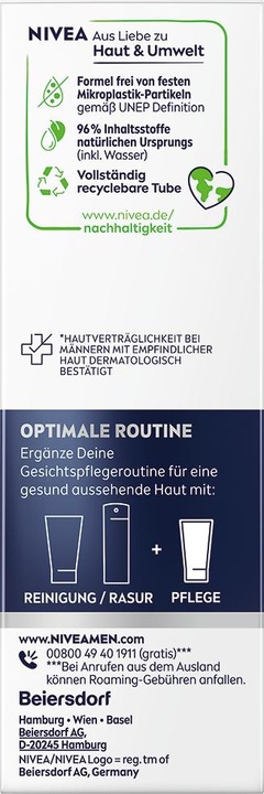 Immagine prodotto Nivea Men Crema Idratante Sensitive (75 ml, Crema da giorno)