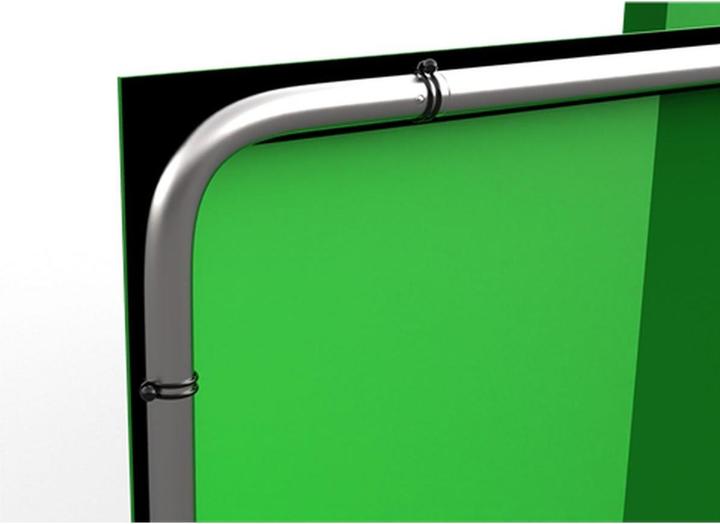 Image du produit Studioking Fond panoramique Green Screen FSF-240900PT 240x900cm (900 cm, 240 cm)