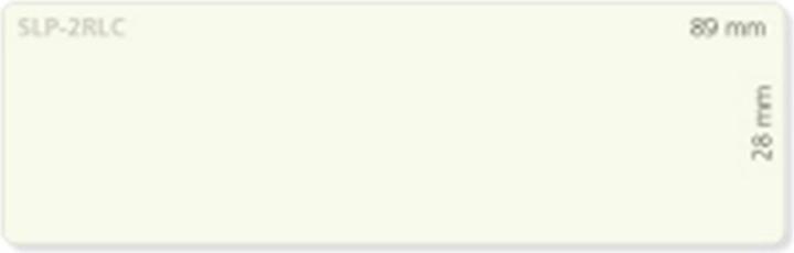 Produktbild Seiko SLP-2RLC Adressetiketten, transparent, 2 Rollen à 130 Etiketten (8.90 cm)