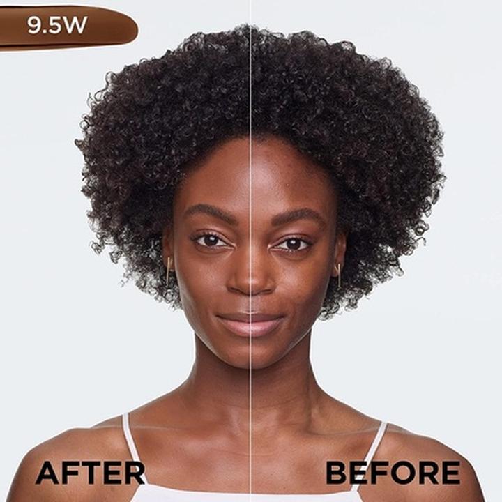 Actual product image L'Oréal Paris L'Oreal Paris True Match Liquid Foundation Skincare Infused with Hyaluronic Acid SPF 17 30ml 9.5W Ma (9.5 W Mahogany)