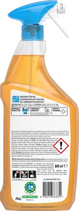 Produktbild Meister Proper Sprühen-Wischen-Fertig Küche