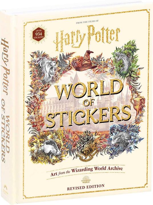 Actual product image Harry Potter World of Stickers