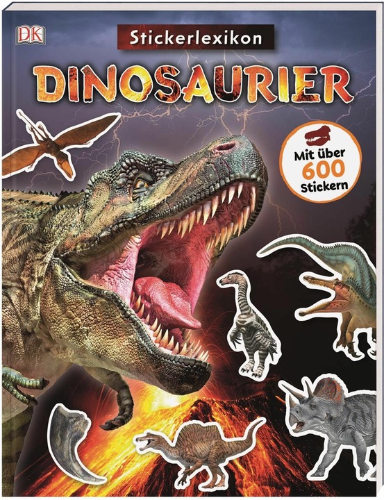 Actual product image Sticker Lexicon. Dinosaurs